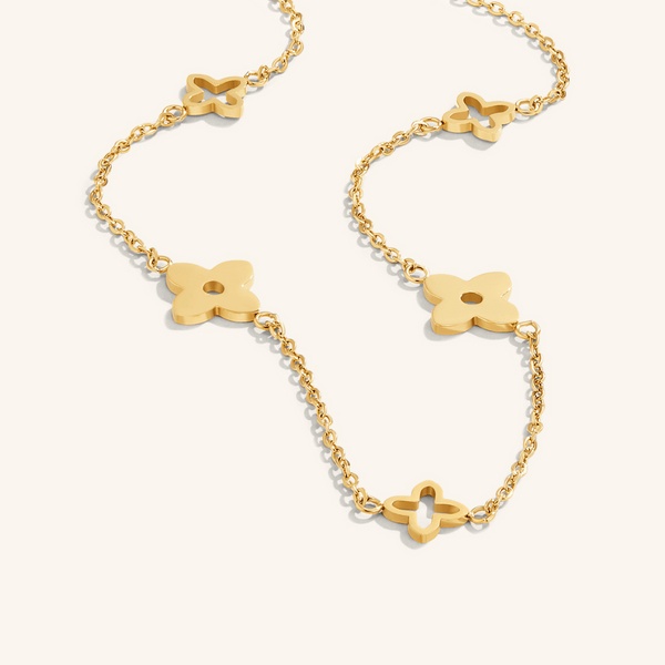 Torini | Petal Necklace Gold – Aduree Jewelry