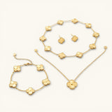 Clover set gold