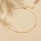 Torini | Petal Necklace Gold